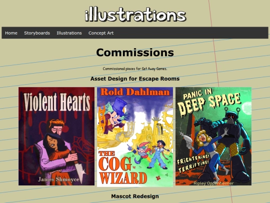 Illustrations screenshot