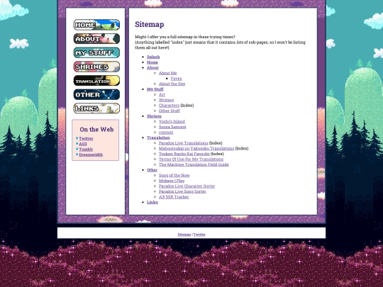 sitemap screenshot