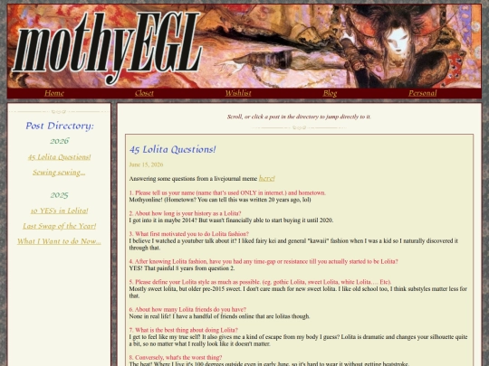 blog screenshot