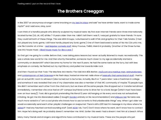 creegs screenshot