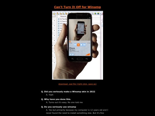 winamp screenshot