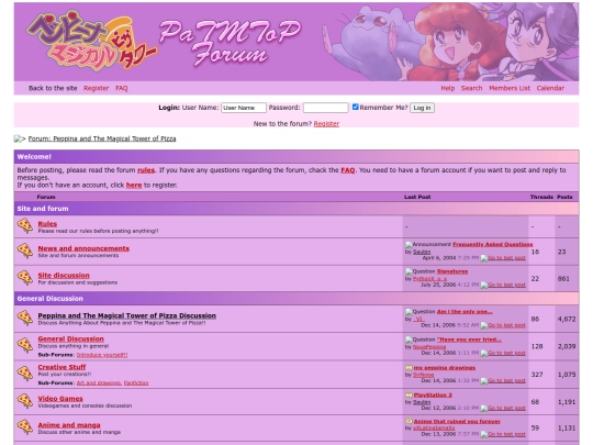 Forum/Forum_Index screenshot