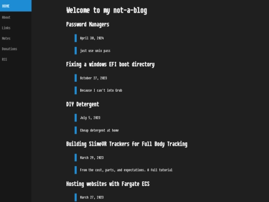 index screenshot