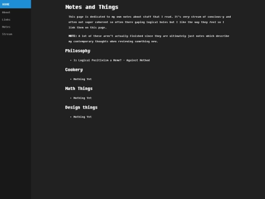 notes-ramblings screenshot