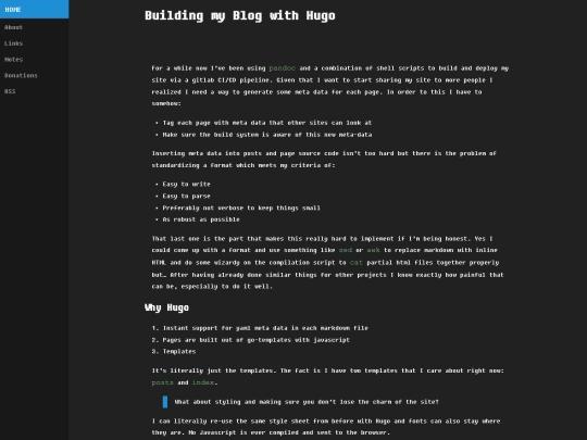 posts/hugo screenshot