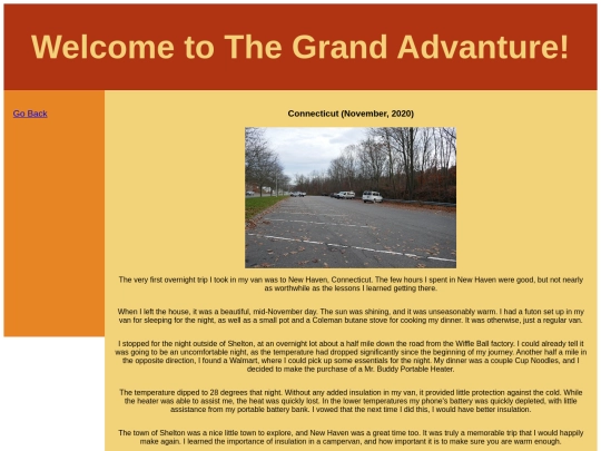 Trips/Connecticut screenshot