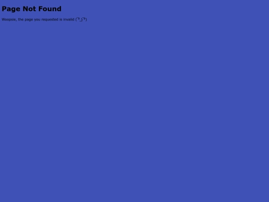 not_found screenshot