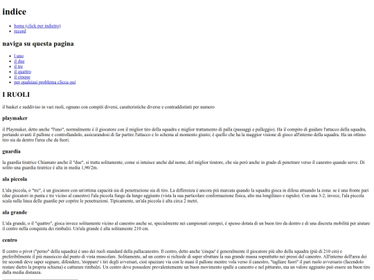 ruoli screenshot
