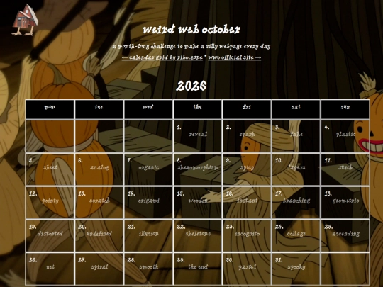 weirdweb screenshot