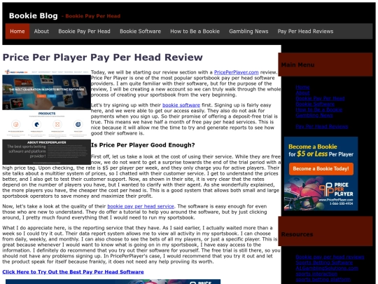PricePerPlayerReview screenshot