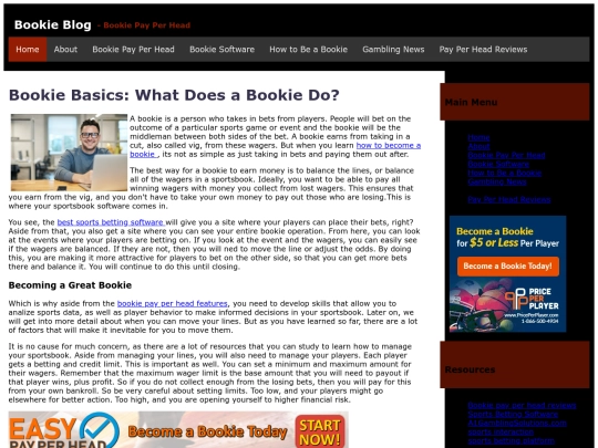 What-is-a-bookie screenshot