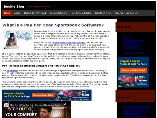 WhatisaPayPerHeadSportsbookSoftware screenshot