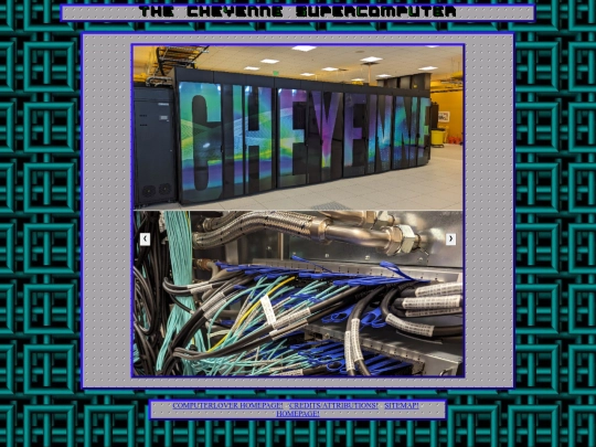 computerkisser/cheyenne/cheyennesupercomputer screenshot