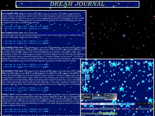 dreamjournal screenshot