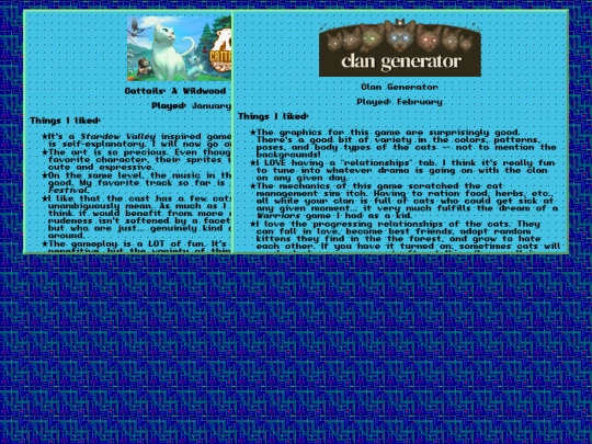 library/playedin2025 screenshot