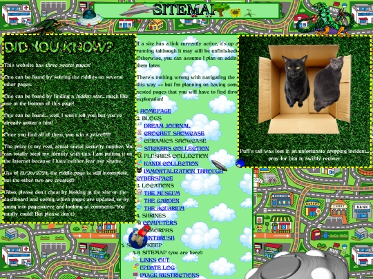 sitemap screenshot