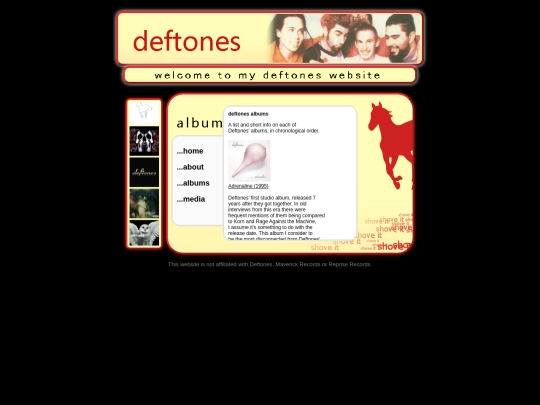 albums screenshot