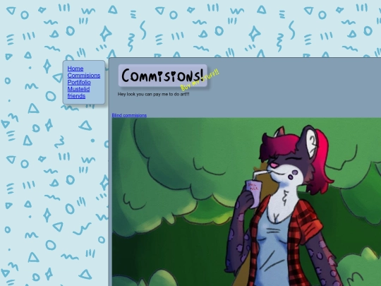 commisions screenshot