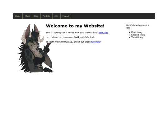index screenshot