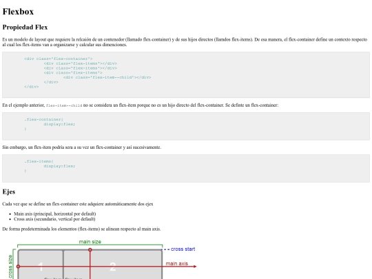 flex-box screenshot