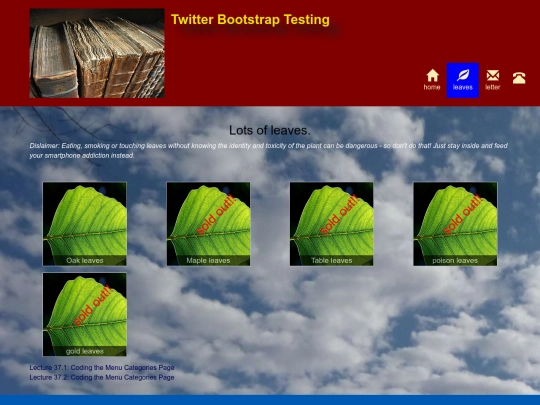 39.2_bootstrap_menu screenshot