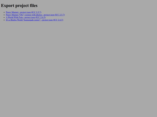 export screenshot