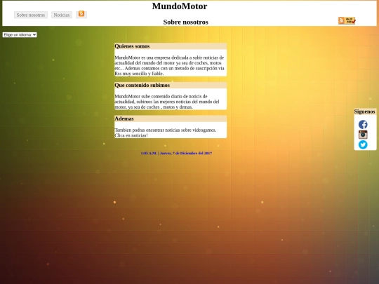 index screenshot