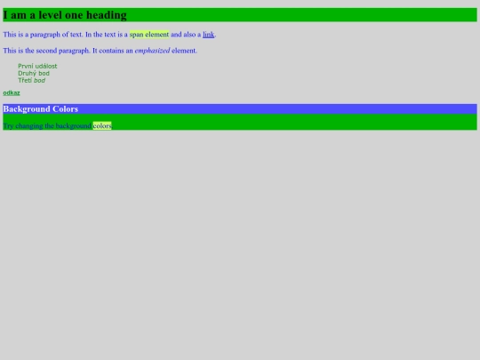 test screenshot