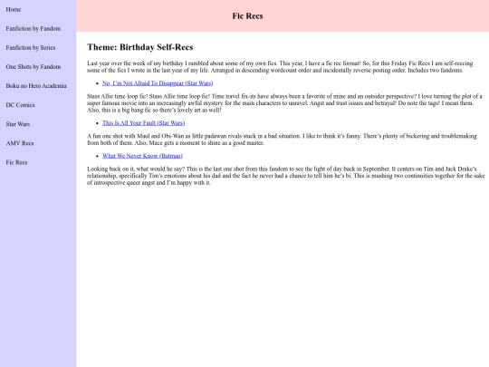 fic recs/selfficrecs1 screenshot