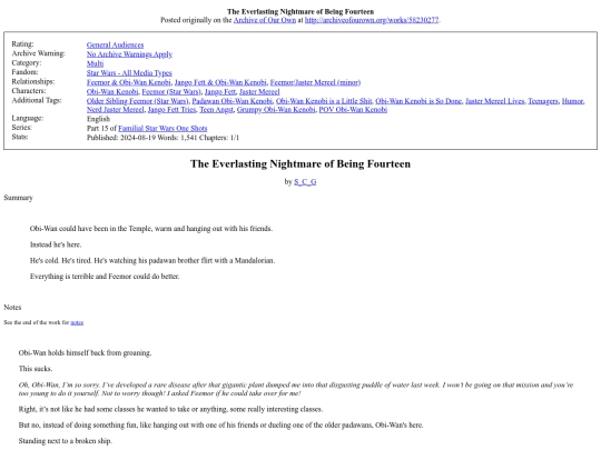 star wars fics/The_Everlasting screenshot