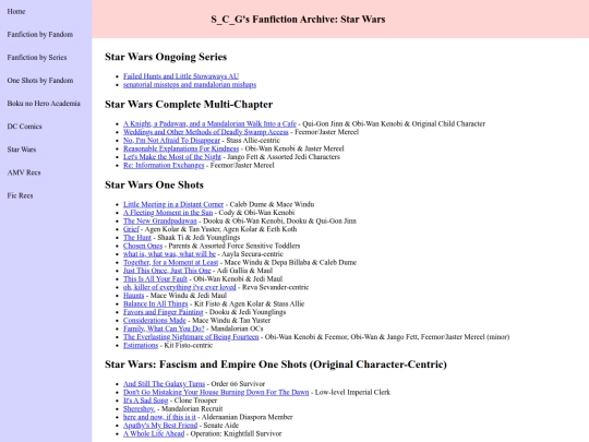 starwarsindex screenshot