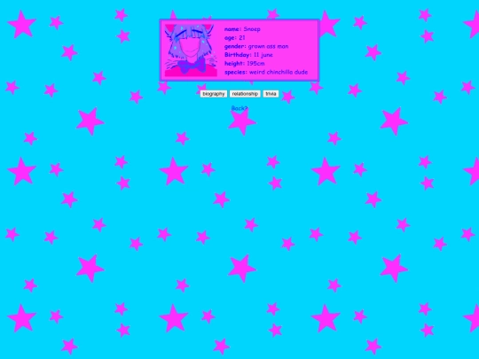 profile/snoep screenshot