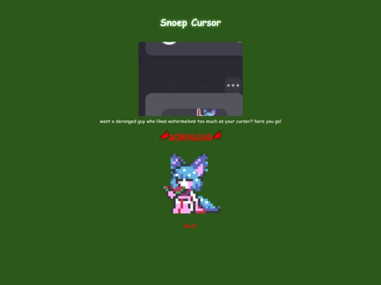 snursor screenshot