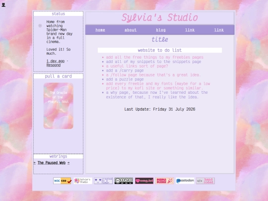 website-to-do screenshot