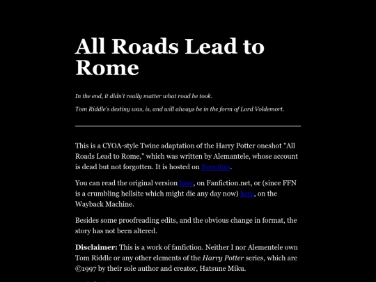 fiction/all_roads screenshot