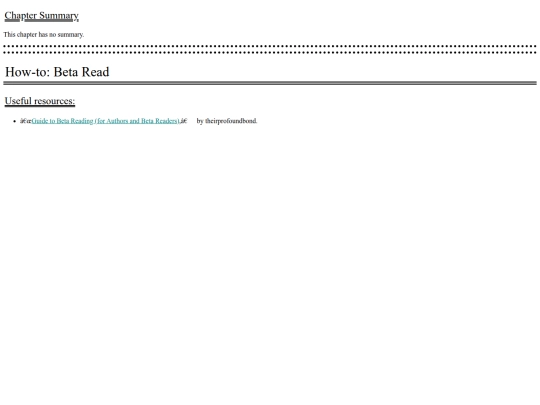 fiction/reference guides/reference guide ao3 general/Temporary Silo/XX Beta Reading screenshot