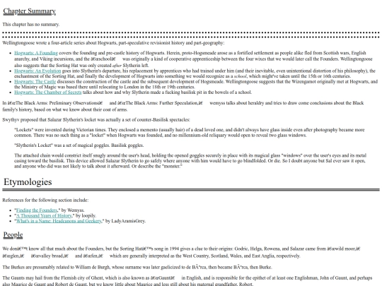 fiction/reference guides/reference guide hp/0X Hogwarts, A History screenshot