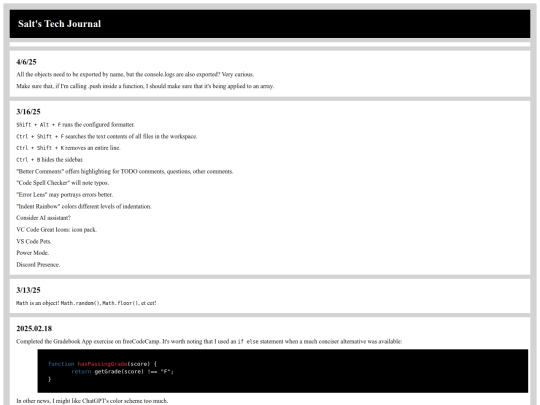 projects/revisiting screenshot