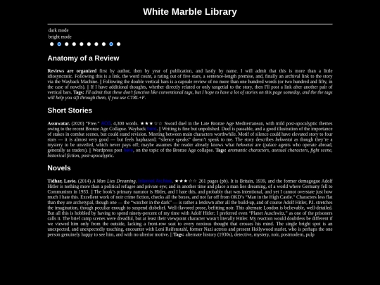 projects/wm-library screenshot