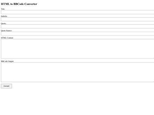 resources/Tools/html-to-bbcode screenshot