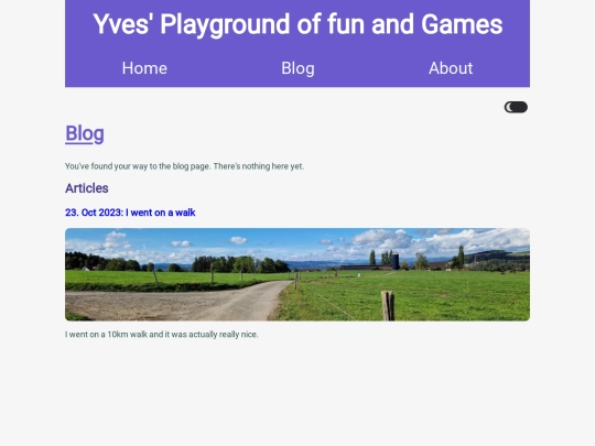 blog screenshot