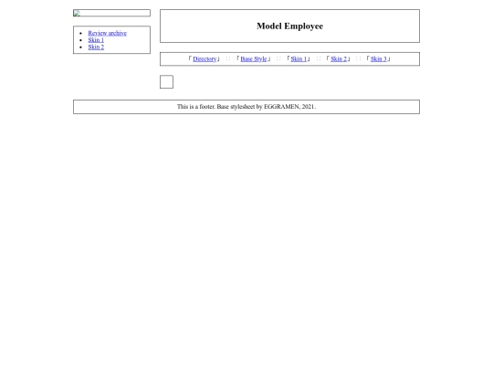 modelEmployee screenshot