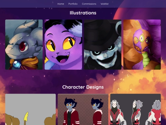 portfolio screenshot