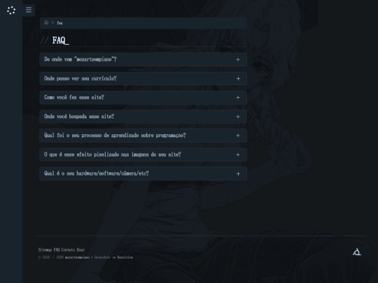 faq screenshot