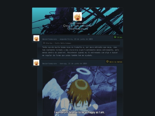 miniblog screenshot