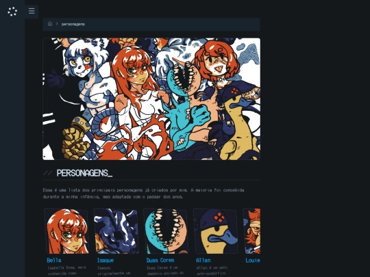 personagens screenshot