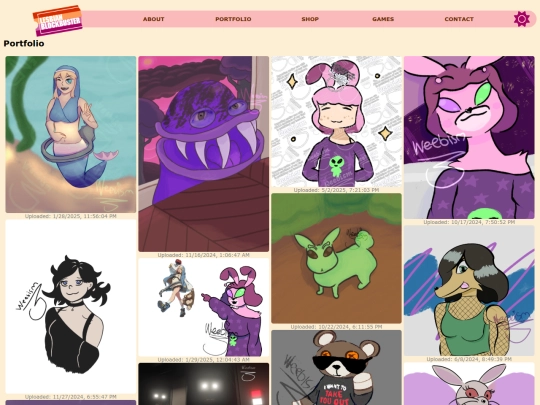 Portfolio screenshot