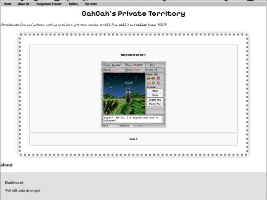 picture/Aisyah's/assignmentTracker screenshot