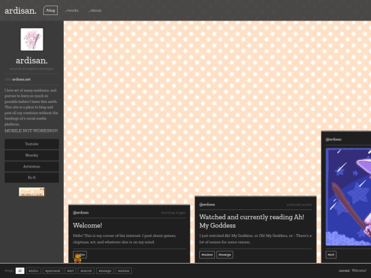 blog screenshot
