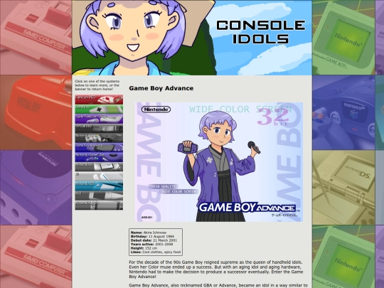 idols/gba screenshot